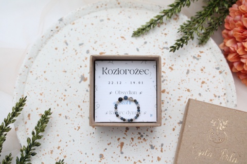 Koziorożec | pierścionek zodiakalny