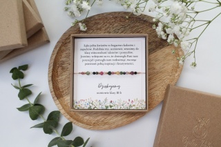 Prezent z dedykacją dla Nauczycielki Bransoletka Meadow
