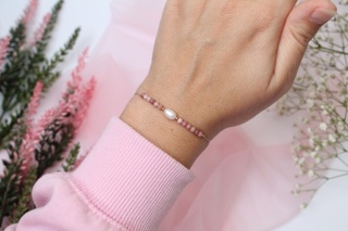 Zestaw prezentowy dla Dziecka bransoletka Pinky Swear z dedykacją