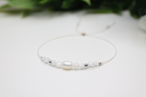 Bransoletka Pure prezent na Pierwszą Komunię od Chrzestnej