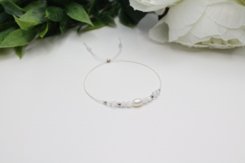 Bransoletka Pure prezent na Pierwszą Komunię od Chrzestnej