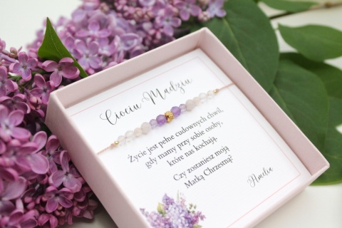Bransoletka Violet Spell | Prośba do Matki Chrzestnej