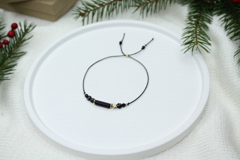 Prezent na Gwiazdkę – bransoletka Night z personalizowaną dedykacją