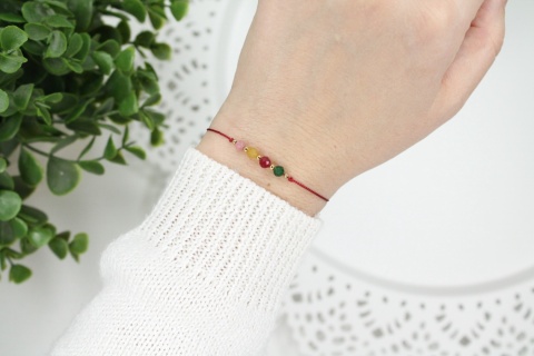 Prezent dla Babci bransoletka z imionami wnuków GrandHearts