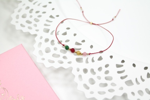 Prezent dla Babci bransoletka z imionami wnuków GrandHearts