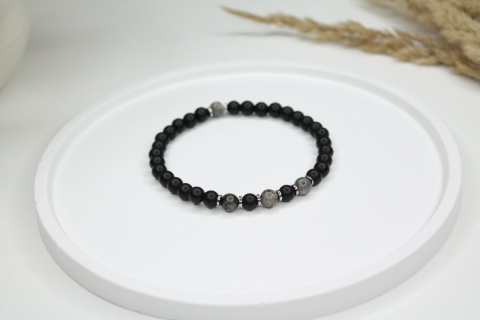 Zestaw prezentowy bransoletki dla Babci i Dziadka z dedykacją