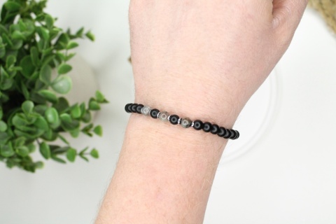 Zestaw prezentowy bransoletki dla Babci i Dziadka z dedykacją