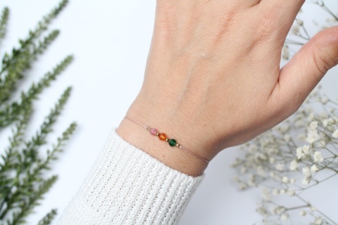 Zestaw prezentowy dla Mamy – bransoletka Just Like You z dedykacją