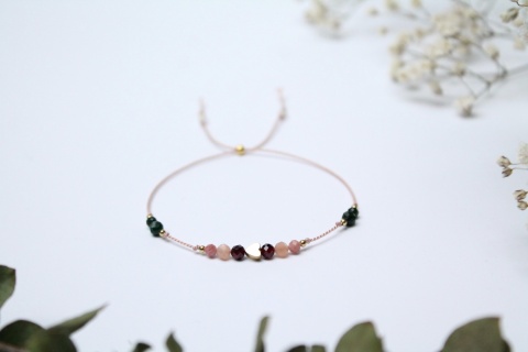 Zestaw prezentowy dla Babci – bransoletka Autumn z dedykacją