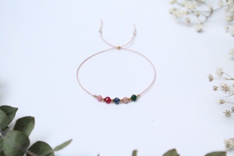 Zestaw prezentowy dla Babci – bransoletka Merci z dedykacją