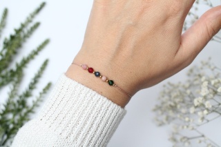 Zestaw prezentowy dla Babci – bransoletka Merci z dedykacją