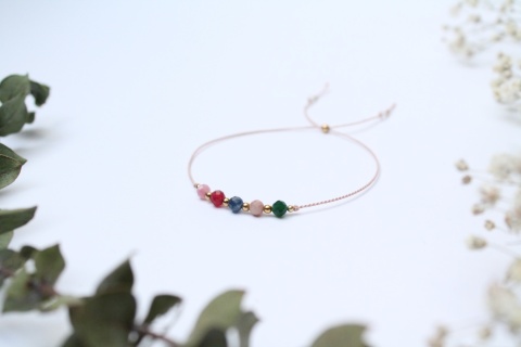 Zestaw prezentowy dla Babci – bransoletka Merci z dedykacją