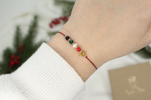 Życzenia dla Przyjaciółki – bransoletka Lights z personalizowaną dedykacją