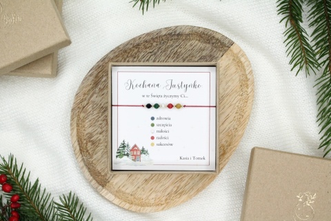 Życzenia dla Przyjaciółki – bransoletka Lights z personalizowaną dedykacją