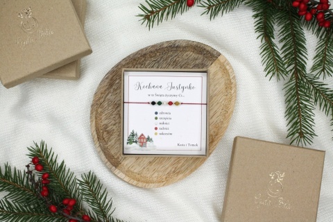 Życzenia dla Przyjaciółki – bransoletka Lights z personalizowaną dedykacją