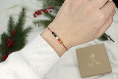 Życzenia dla Babci – bransoletka Lights z personalizowaną dedykacją