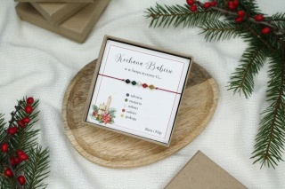 Życzenia dla Babci – bransoletka Lights z personalizowaną dedykacją